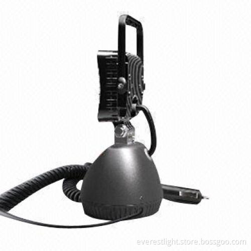 Emergency lighting LED work light with magnet base plate
